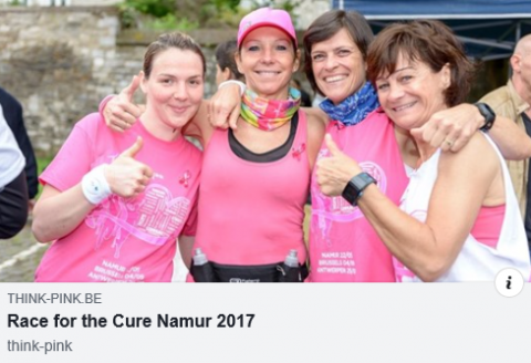 Action Think Pink ce 7 Mai à Namur !