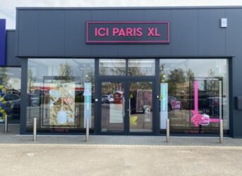 Merchandising pour le magasin ICI PARIS XL à Bree (près de la frontière !)